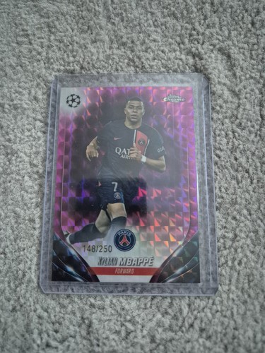 Kylian Mbappe 2023 Topps Chrome /250