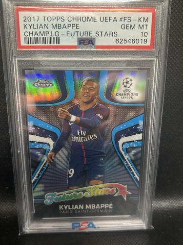 Kylian Mbappe 2017 Topps Chrome