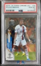 Kylian Mbappe 2019 Topps Chrome