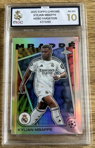 Kylian Mbappe 2025 Topps Chrome