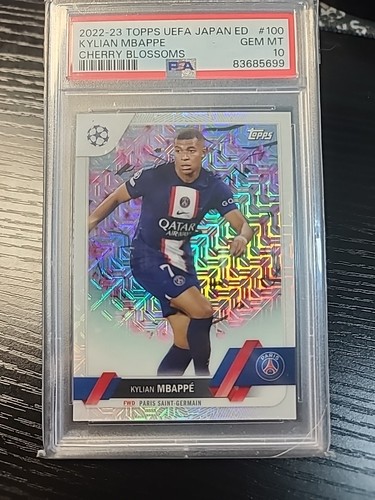 Kylian Mbappe 2023 Topps Chrome