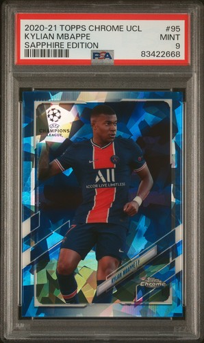 Kylian Mbappe 2020 Topps Chrome