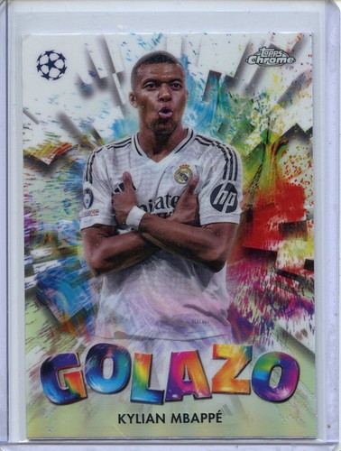 Kylian Mbappe 2024 Topps Chrome