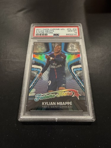 Kylian Mbappe 2018 Topps Chrome