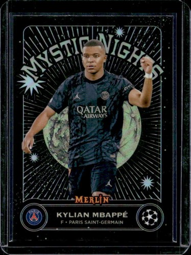 Kylian Mbappe 2023 Topps Chrome Merlin