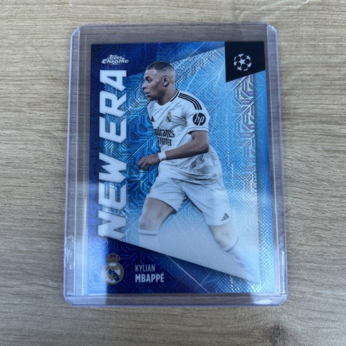 Kylian Mbappe 2024 Topps Chrome Mojo Prism