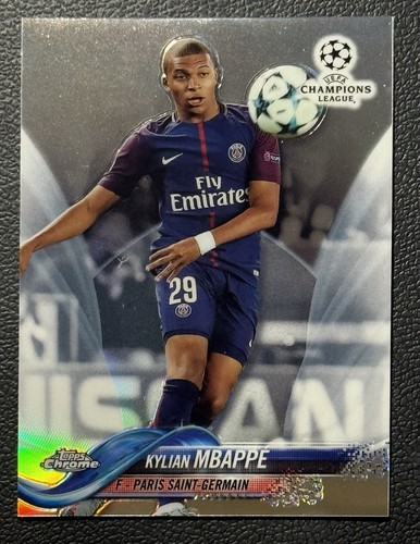 Kylian Mbappe 2017 Topps Chrome Refractor #41