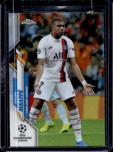 Kylian Mbappe 2019 Topps Chrome Refractor