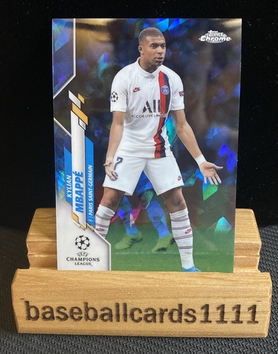 Kylian Mbappe 2019 Topps Chrome Sapphire