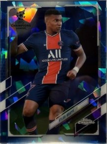 Kylian Mbappe 2020 Topps Chrome Sapphire Edition