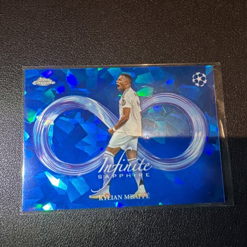 Kylian Mbappe 2024 Topps Chrome Sapphire #IS-9