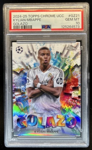 Kylian Mbappe 2024 Topps Chrome UEFA GZ-21