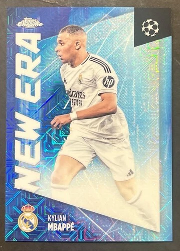 Kylian Mbappe 2024 Topps Chrome UEFA Japan Edition