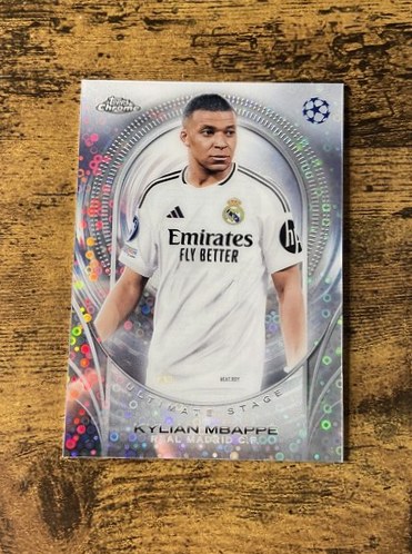 Kylian Mbappe 2024 Topps Chrome USC-48