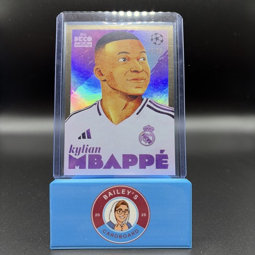 Kylian Mbappe 2024 Topps Deco /25