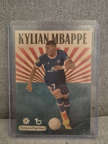 Kylian Mbappe 2021 Topps Deco Artistry
