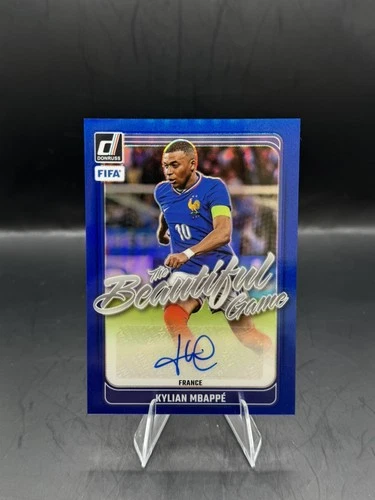Kylian Mbappe 2024 Panini Donruss Blu Francia /99