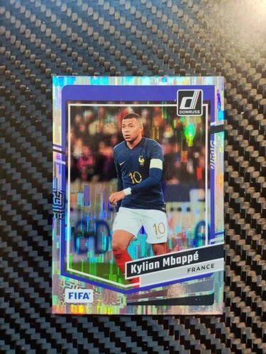 Kylian Mbappe 2023 Panini Donruss FIFA Silver