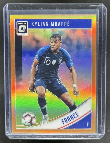 Kylian Mbappe 2018 Panini Donruss Optic Orange /99