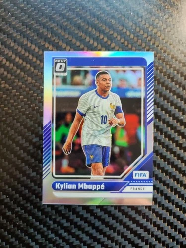 Kylian Mbappe 2024 Panini Donruss Optic Silver Prizm #100