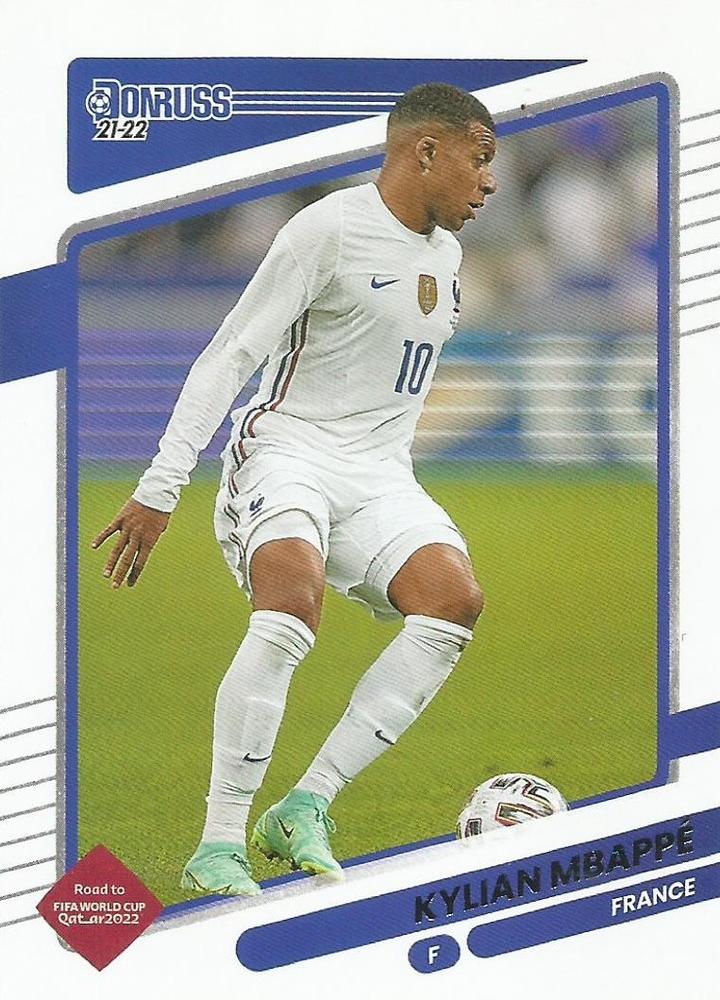 Kylian Mbappe 2021 Panini Donruss Soccer 60