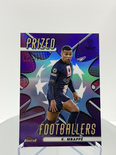 Kylian Mbappe 2022 Topps Finest /299