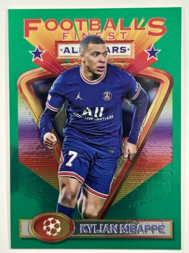 Kylian Mbappe 2022 Topps Finest
