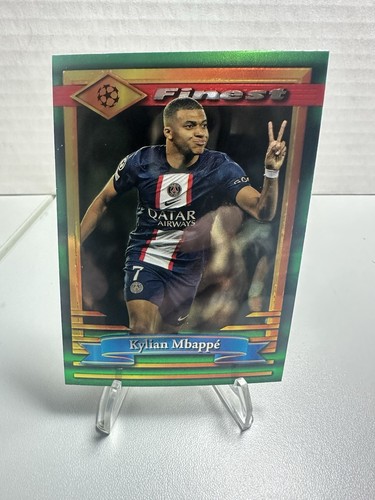 Kylian Mbappe 2023 Topps Finest