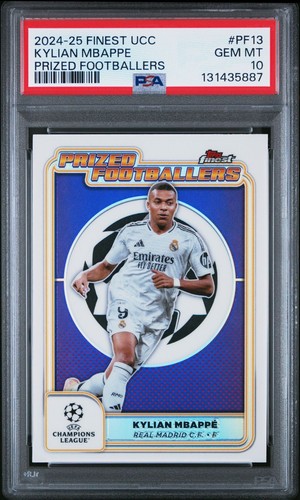 Kylian Mbappe 2024 Panini Finest