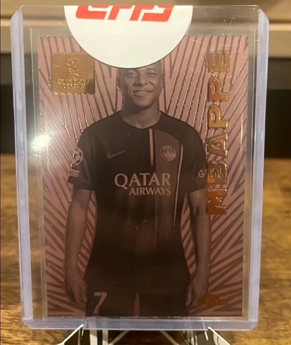 Kylian Mbappe 2024 Topps Finest Bronze