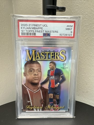 Kylian Mbappe 2020 Topps Finest Refractor