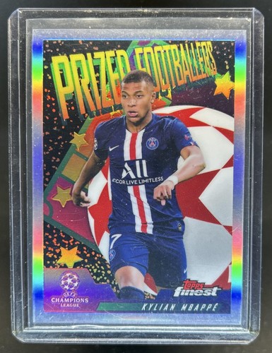 Kylian Mbappe 2019 Topps Finest UEFA