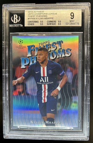 Kylian Mbappe 2019 Topps Finest UEFA