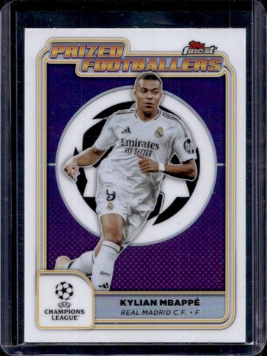Kylian Mbappe 2024 Topps Finest UEFA PF-13