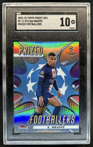 Kylian Mbappe 2023 Topps Finest UEFA #PF-17