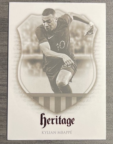 Kylian Mbappe 2023 Panini Futera Unique Heritage Rubino /10