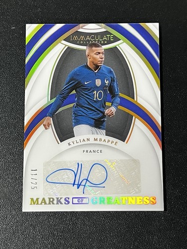 Kylian Mbappe 2022 Panini Immacolata /25