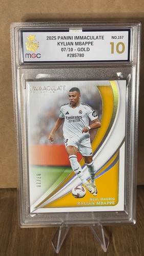 Kylian Mbappe 2024 Panini Immaculate /10