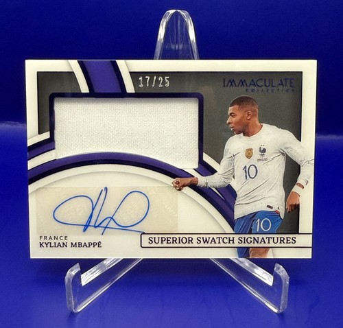 Kylian Mbappe 2022 Panini Immaculate /25