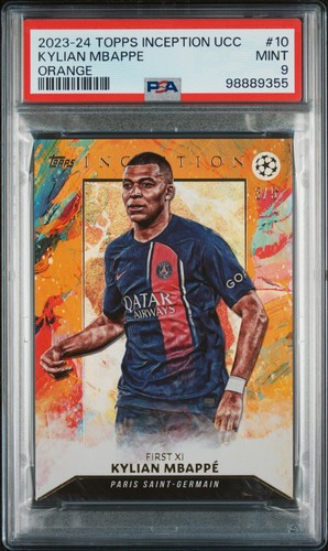 Kylian Mbappe 2023 Topps Inception /5