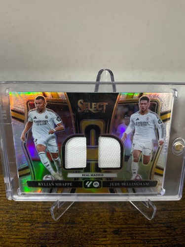 Kylian Mbappe / Jude Bellingham 2024 Panini Select Silber