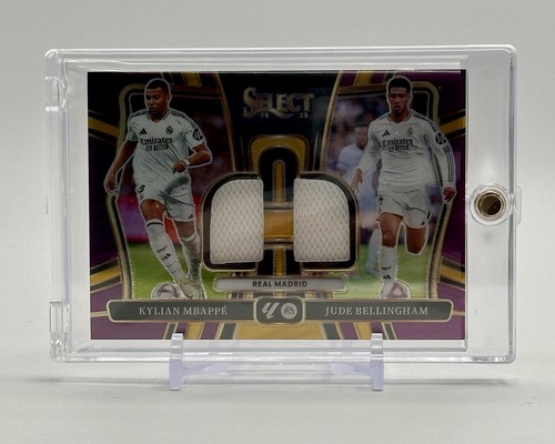 Kylian Mbappe / Jude Bellingham 2024 Panini Select Viola /49