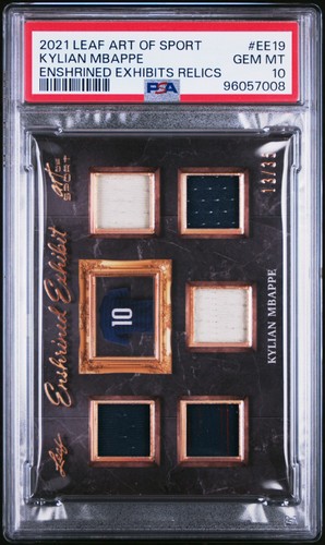 Kylian Mbappe 2021 Leaf /35