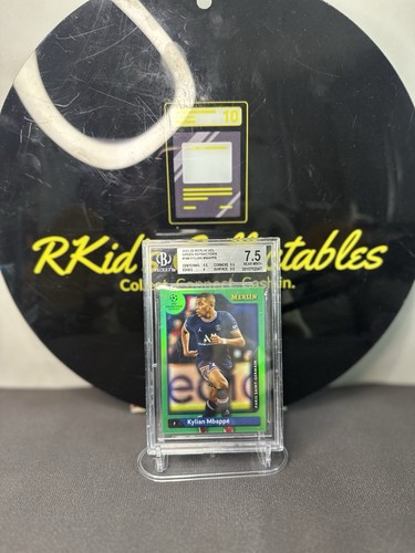 Kylian Mbappe 2021 Topps Merlin Chrome /99