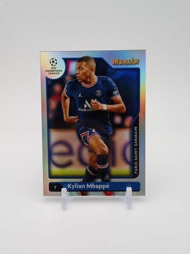Kylian Mbappe 2021 Topps Merlin Chrome Holo