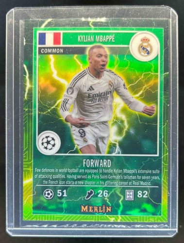 Kylian Mbappe 2024 Topps Merlin Chrome MG-38
