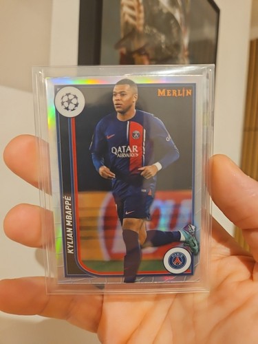 Kylian Mbappe 2024 Topps Merlin Chrome Refractor
