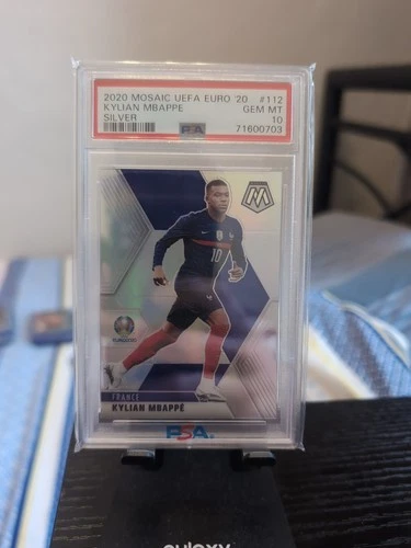 Kylian Mbappe 2020 Panini Mosaic Silver