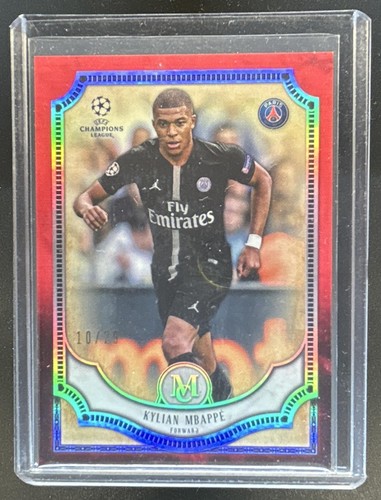 Kylian Mbappe 2019 Topps Museum Ruby /25