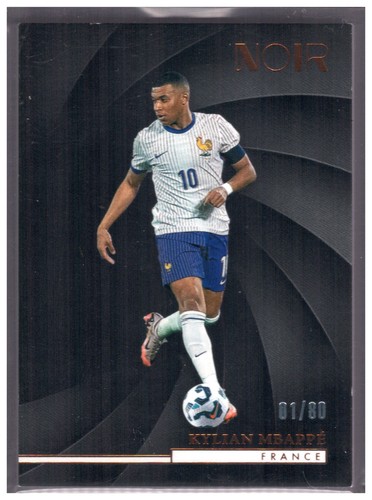 Kylian Mbappe 2024 Panini Noir /80